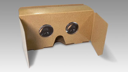 超目玉!VRゴーグル■ハコスコ タタミ2眼■ 10個セット main